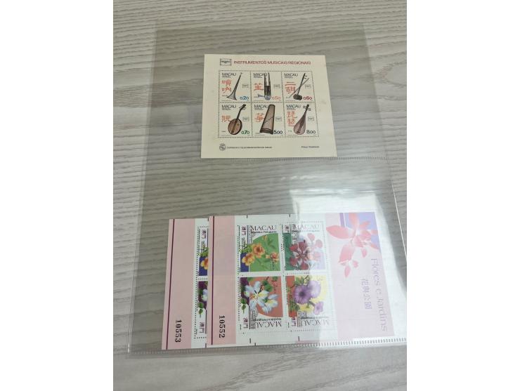 including 35th Macau Grand Prix, Regional Musical Instruments, Seoul Olympic and many others. With many duplicates. Mostly to